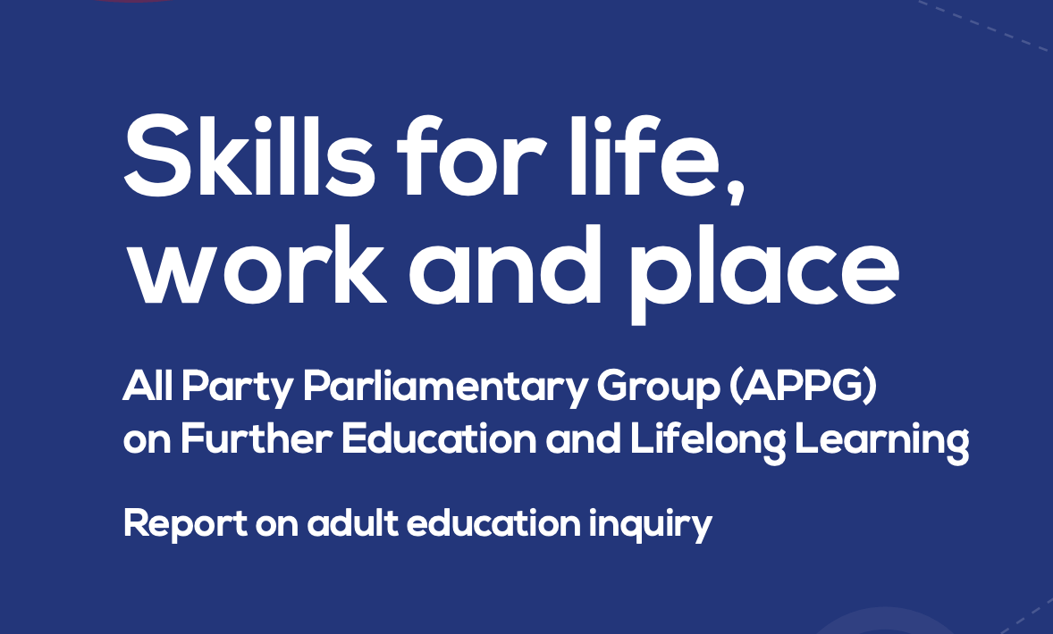 MPs highlight the enfeebled state of adult education&nbsp;provision
